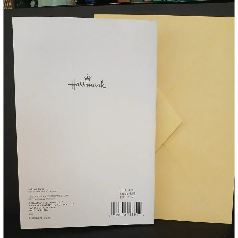 Hallmark Granddaughter Easter Card with Blessed Rubber Bracelet Band in Card